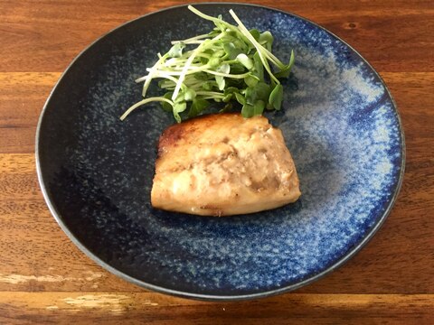 鯖の山椒味噌焼き